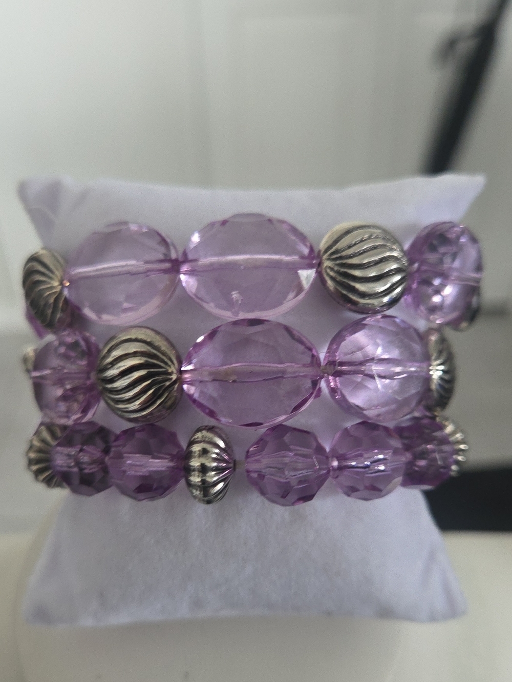 Paparazzi From Start To Finish Purple Bracelet NWT